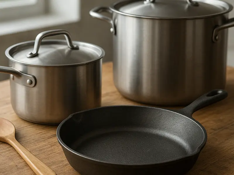 Nonstick Vs Stainless Steel Cookware